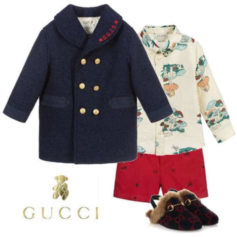 gucci baby boy coat|gucci baby boy swimwear.